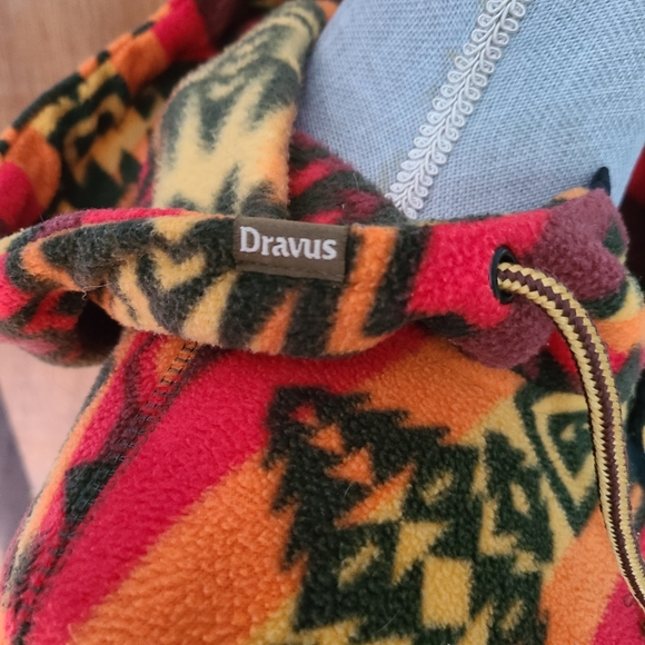 Southwest Pattern Fleece Hooded Sweater - Picture 3 of 15